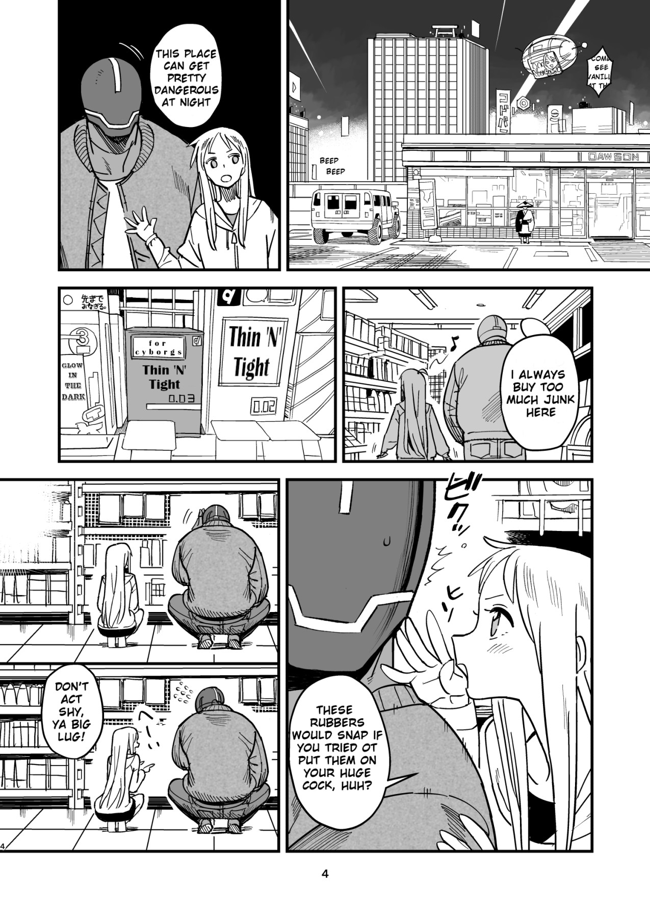 Hentai Manga Comic-Cyborg Husband and Namamiyome-Read-3